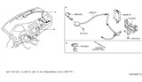 Diagram for 2019 Nissan Leaf Antenna Cable - 28242-5SN0A
