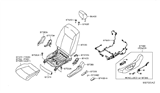 Diagram for 2020 Nissan Leaf Seat Heater - 87335-3NF1A