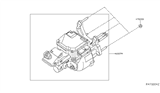 Diagram for 2022 Nissan Leaf Brake Master Cylinder - 46007-5SR7C