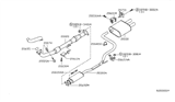 Diagram for 2003 Nissan Altima Exhaust Flange Gasket - 20695-8J010