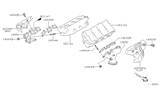 Diagram for 2003 Nissan Altima Exhaust Manifold - 14004-CA000