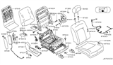 Diagram for 2009 Nissan Murano Seat Switch - 87012-1AA0B