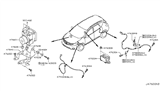 Diagram for 2015 Nissan Titan Yaw Sensor - 47931-9FF0A
