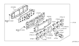Diagram for 2013 Nissan Murano A/C Switch - 27500-1V40A