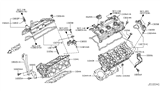 Diagram for 2009 Nissan Maxima Cylinder Head Gasket - 11044-9N00B
