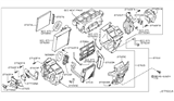 Diagram for Nissan Murano Heater Core - 27140-1AA0A