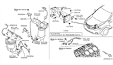 Diagram for Nissan GT-R Knock Sensor - 22060-JK20B