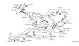 Diagram for Nissan Murano Power Steering Reservoir - 49180-JN00D