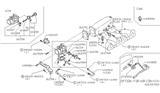 Diagram for Nissan 200SX Throttle Body Gasket - 16175-N8501