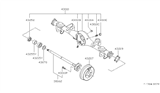 Diagram for Nissan 200SX Axle Shaft - 38162-S0102