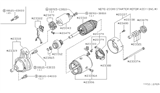 Diagram for 1982 Nissan 200SX Starter Drive - 23312-Y0700