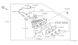 Diagram for 1996 Nissan Sentra Blower Control Switches - 27515-4B000