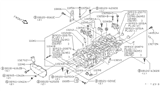 Diagram for Nissan 200SX Cylinder Head - 11040-0M600