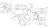 Diagram for Nissan 200SX Seat Cushion - 88300-9B540