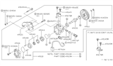 Diagram for 1997 Nissan Sentra Power Steering Pressure Switch - 49761-9E005