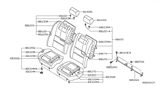 Diagram for 2006 Nissan Maxima Seat Cover - 88320-ZK41C