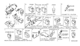 Diagram for Nissan Frontier A/C Switch - 25989-5Z000