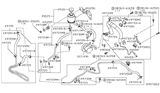 Diagram for Nissan Power Steering Hose - 49717-ZB000