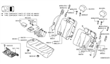 Diagram for 2011 Nissan Versa Seat Cover - 88320-ZW80B