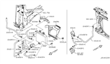 Diagram for 2014 Nissan Murano Cooling Hose - 21634-1AA0A