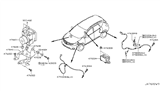 Diagram for 2020 Nissan GT-R Yaw Sensor - 47931-9FF0B