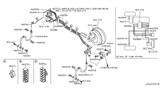 Diagram for Nissan Murano Brake Line - 46210-1AA1A