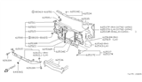 Diagram for Nissan Pathfinder Radiator Support - 62510-73P00