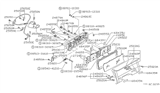 Diagram for 1989 Nissan Pathfinder Tachometer - 24820-01G10