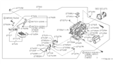 Diagram for Nissan Pathfinder Heater Core - 27145-N9601