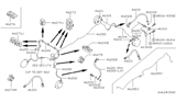 Diagram for 1985 Nissan 720 Pickup Hydraulic Hose - 46211-79912