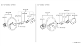 Diagram for Nissan Hardbody Pickup (D21) Steering Wheel - 48420-17C00
