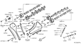 Diagram for 2011 Nissan Armada Timing Chain - 13028-ZJ00A