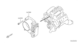 Diagram for Nissan Frontier Throttle Body - 16119-7S00A