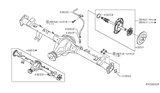 Diagram for 2014 Nissan NV Wheel Seal - 43252-1PA0A