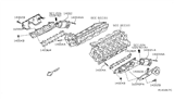 Diagram for 2014 Nissan NV Exhaust Manifold - 14002-1PB1A