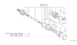 Diagram for Nissan Datsun 310 CV Joint - 40086-M5625