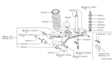 Diagram for Nissan Datsun 310 Coil Spring Insulator - 55036-M0201