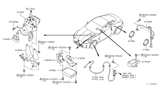 Diagram for Nissan 350Z ABS Sensor - 47910-AL505