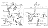 Diagram for Nissan 350Z Power Steering Hose - 49725-EV03A