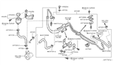 Diagram for 2005 Nissan 350Z Power Steering Hose - 49717-AM600