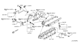 Diagram for 2006 Nissan Murano Fuel Injector - 16600-CD700