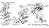 Diagram for Nissan Titan Cylinder Head Bolts - 081A8-6121A