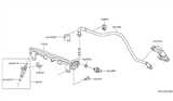 Diagram for 2014 Nissan Pathfinder Fuel Injector - 16600-3JV2C