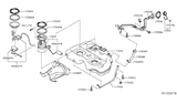 Diagram for Nissan Murano Fuel Pump - 17040-5AF0A