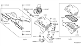 Diagram for Nissan Murano Air Duct - 16576-3KY1A