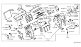 Diagram for Nissan Maxima Blend Door Actuator - 27742-1LA0B