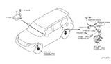 Diagram for Nissan Armada Yaw Sensor - 47931-3JA0B