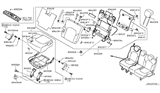 Diagram for 2021 Nissan Armada Seat Cushion - 89311-1LK5A