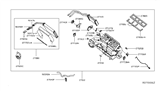 Diagram for Nissan Evaporator - 27280-1PA5A