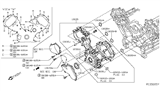 Diagram for 2010 Nissan Armada Timing Cover - 13570-7S000